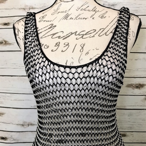 crochet fishnet top